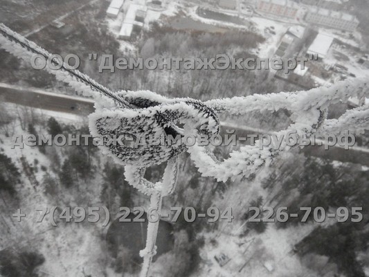 Демонтаж радиорелейной башни связи Ростелеком в Нижегородской области
