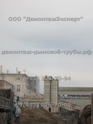 Демонтаж силосов в Татарстане