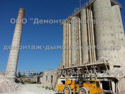 Демонтаж силосов в Татарстане