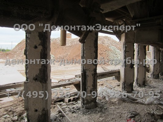 Демонтаж силосов в Татарстане