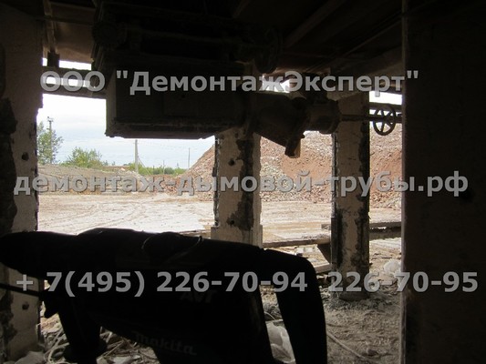 Демонтаж силосов в Татарстане