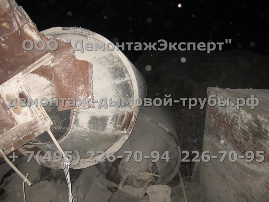 Демонтаж силосов в Татарстане