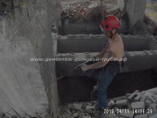 Демонтаж силосов в Тамбовской области
