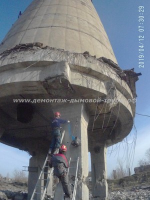 Демонтаж силосов в Тамбовской области