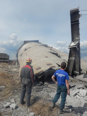 Демонтаж силосов в Тамбовской области