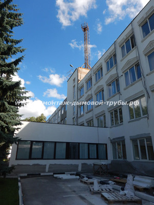 Демонтаж радиорелейной башни связи в Красногорске для АО СОЗСНАБ