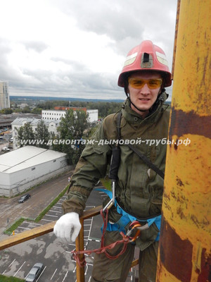 Демонтаж радиорелейной башни связи в Красногорске для АО СОЗСНАБ
